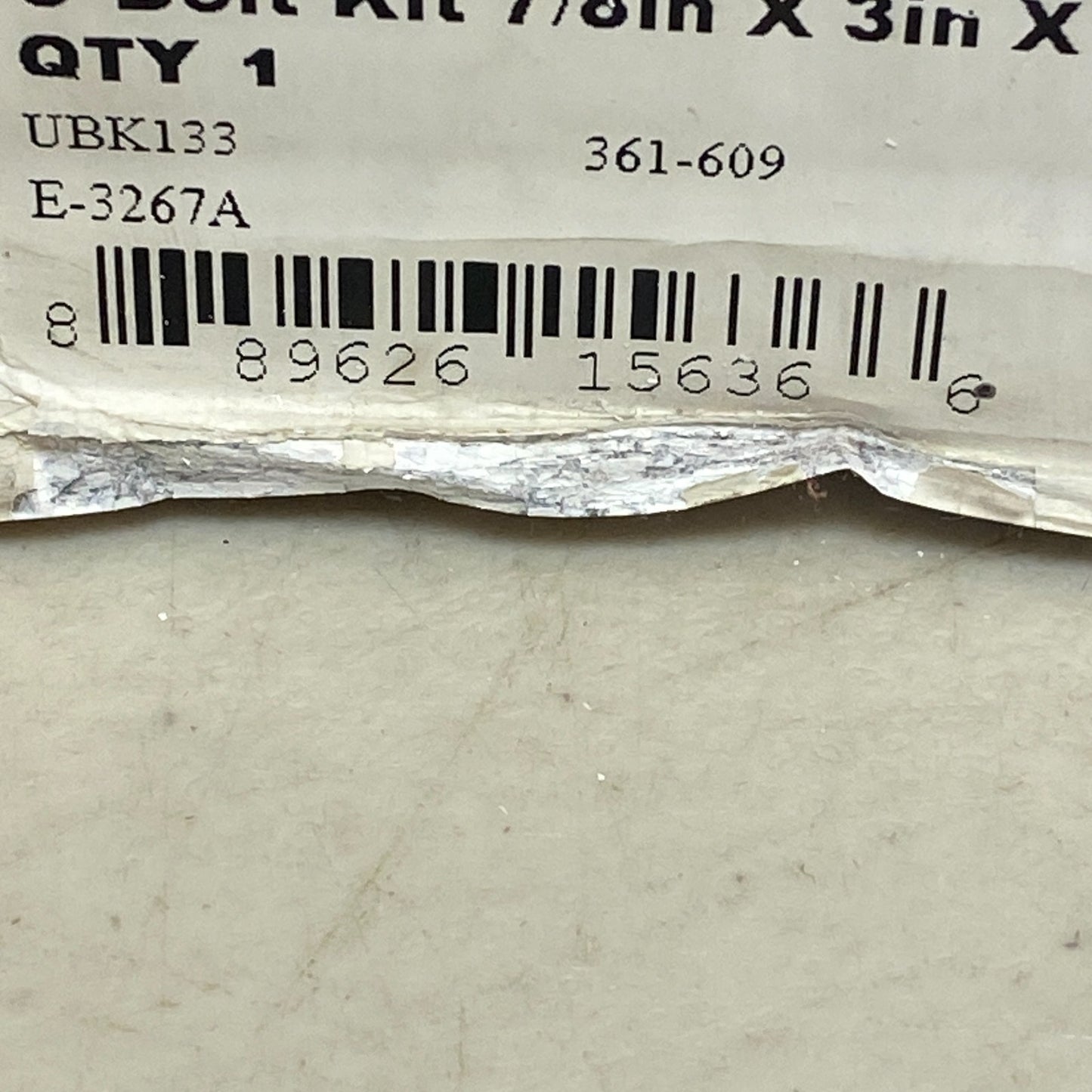 AUTOMANN AUBK8161-184 U-Bolt Kit 7/8"x3"x18.5" Steel 2-Pack Truck Suspension