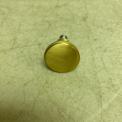 Signature Hardware 1-1/4" Strasbourg Brass Cabinet Knob - Satin Brass