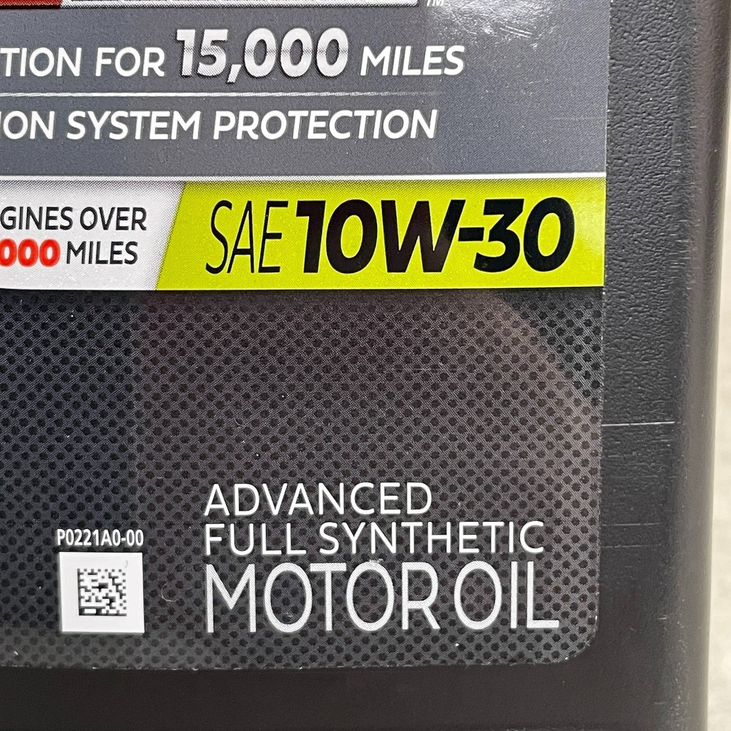 Castrol EDGE High Mileage 10W-30 Full Synthetic Motor Oil 1QT Bottle 10W30