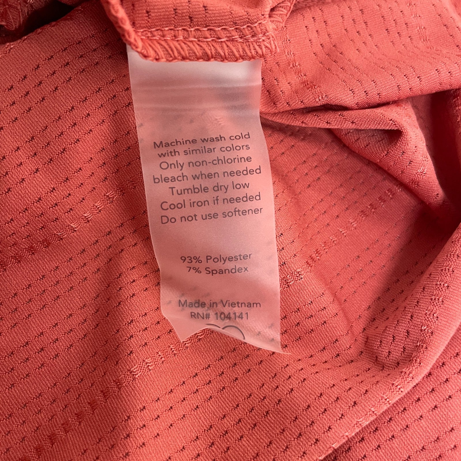 Calia Womenâs Performance Tee Rose Short Sleeve Athletic Training Top WAX11214