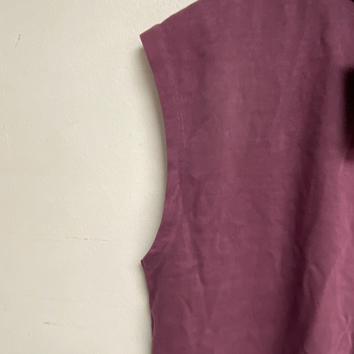 DSG TWITCH +ALLISON Men's Everyday Heavyweight Cotton Jersey Muscle Vibrant Plum