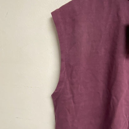 DSG TWITCH +ALLISON Men's Everyday Heavyweight Cotton Jersey Muscle Vibrant Plum