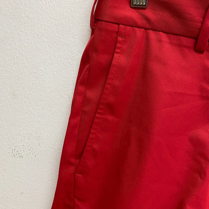 Walter Hagen Men's 10" Flat Front P11 USA Solid Short Positive Red MGA14185
