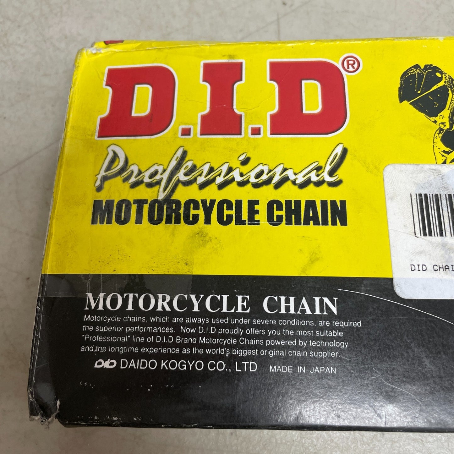 DID 520DZ-98 DZ2 High Performance Gold Non-O-Ring Chain 98 Link Motorcycle