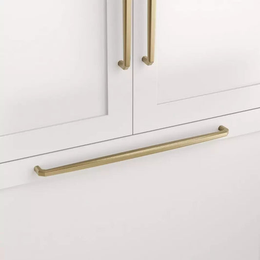 Signature Hardware 18" Ponderay Brass Appliance Pull - Satin Brass