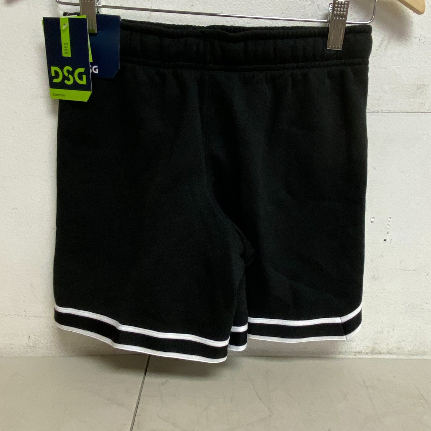 DSG Boys' Fleece Basketball Shorts Pure Black DAB23404 BRAND NEW