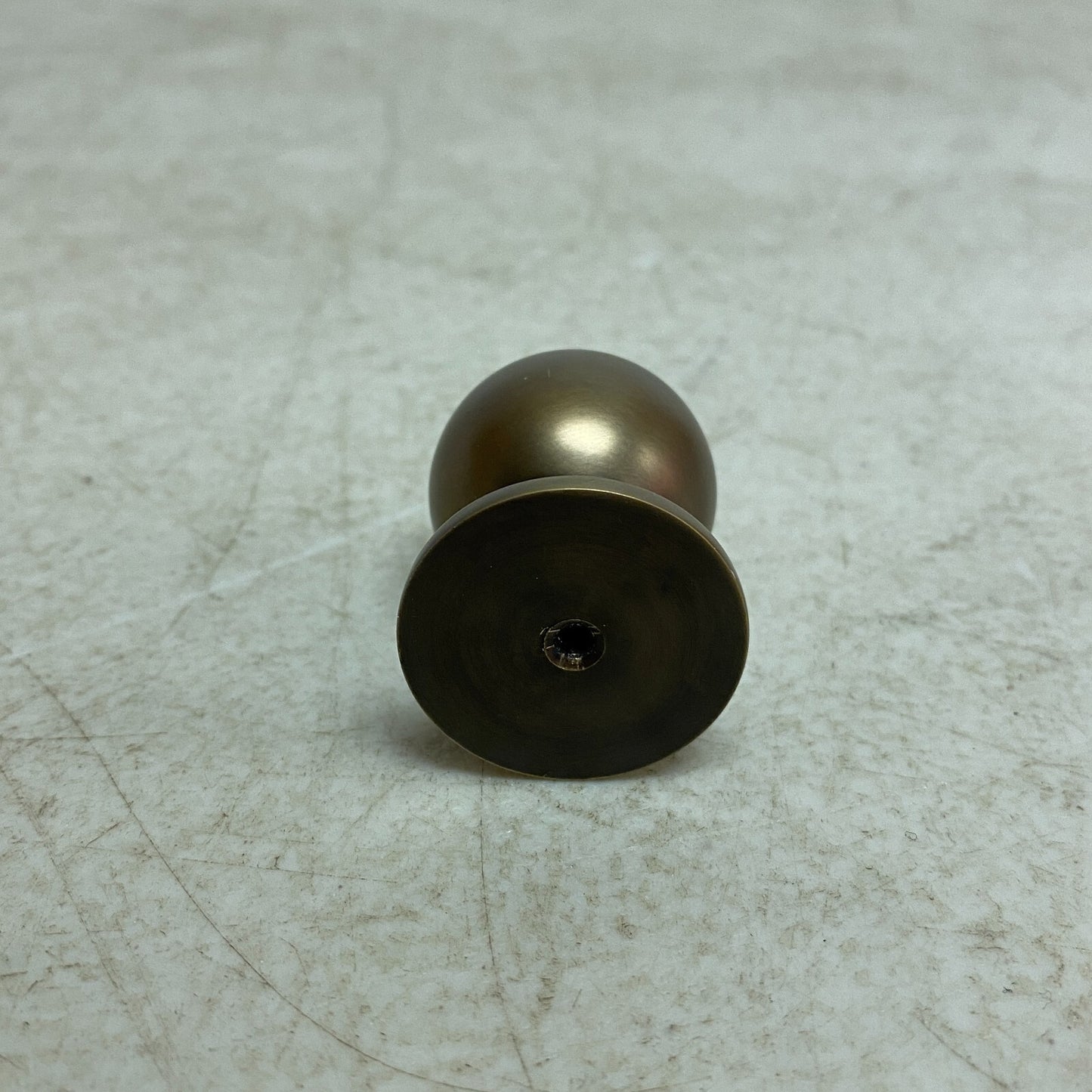 Signature Hardware 1-1/4" Rodino Solid Brass Round Cabinet Knob - Antique Brass