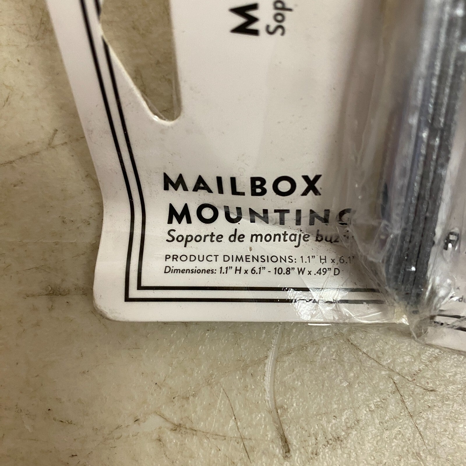 Architectural Mailboxes Mailbox Mounting Bracket MB1000AM