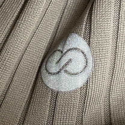 Calia Women's Trendy Striped Cut Out Ribbed Tank Top Dark Grey WAX11269 New