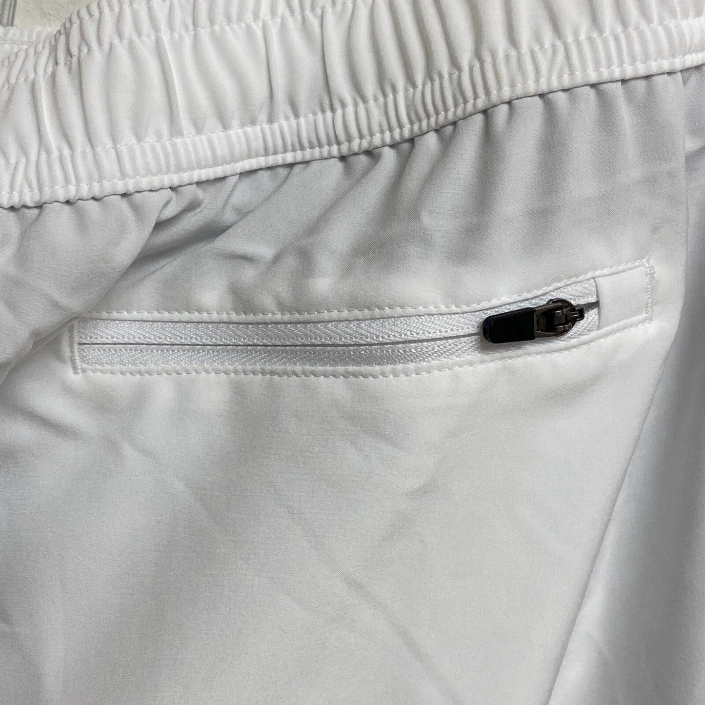 DSG Men's 5" Training 2-in-1 Agility Short Built-in Liner Pure White/Mid Gray