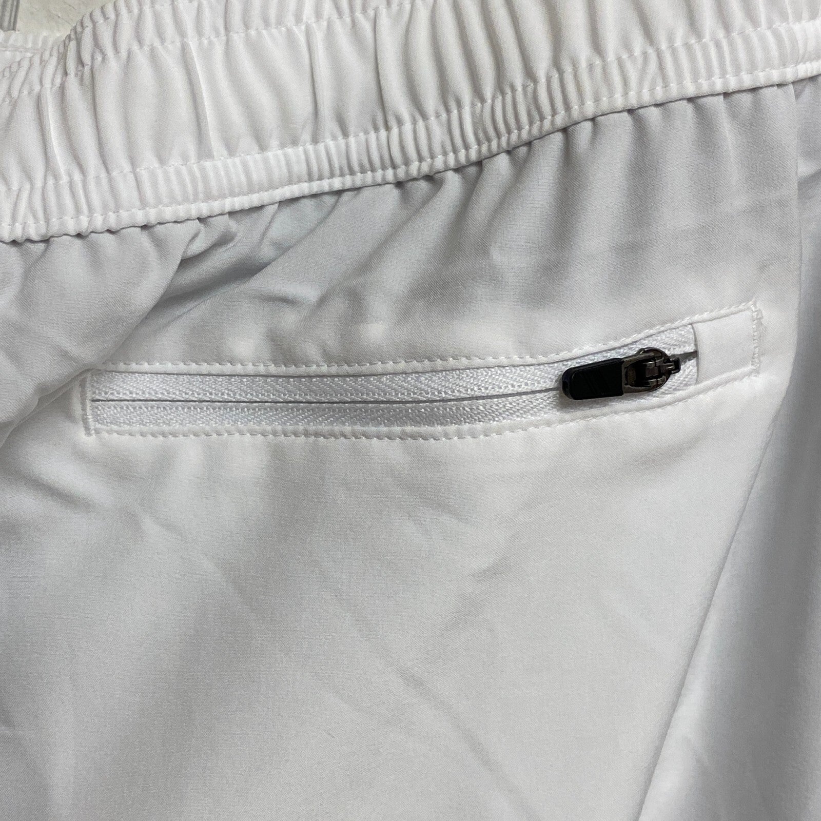 DSG Men's 5" Training 2-in-1 Agility Short Built-in Liner Pure White/Mid Gray