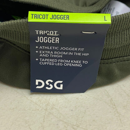 DSG Boys' Tricot Tech Tapered Pants Dark Green Solid Fashion Trendy DAB12110T