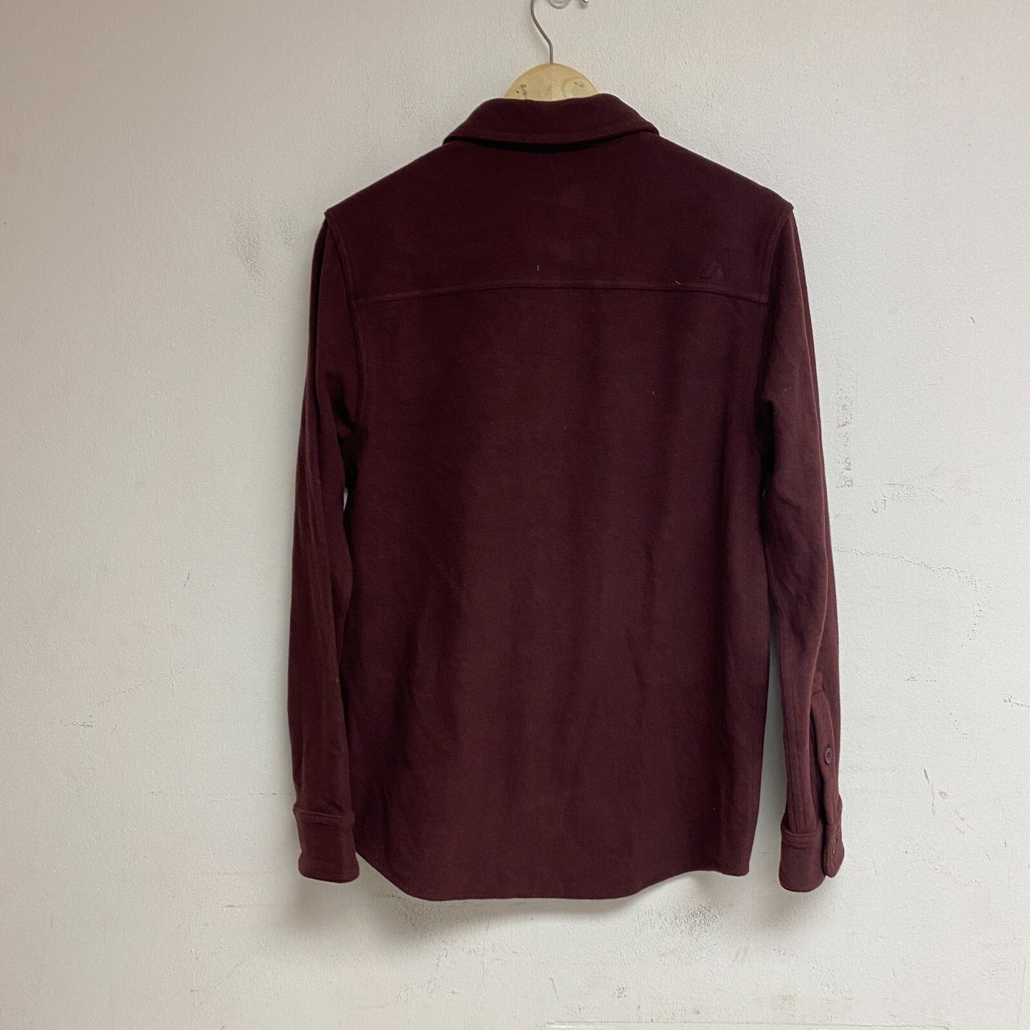 Alpine Design Men's AD M Wonderful Button Up Dark Burgundy Heather ADM23201P New