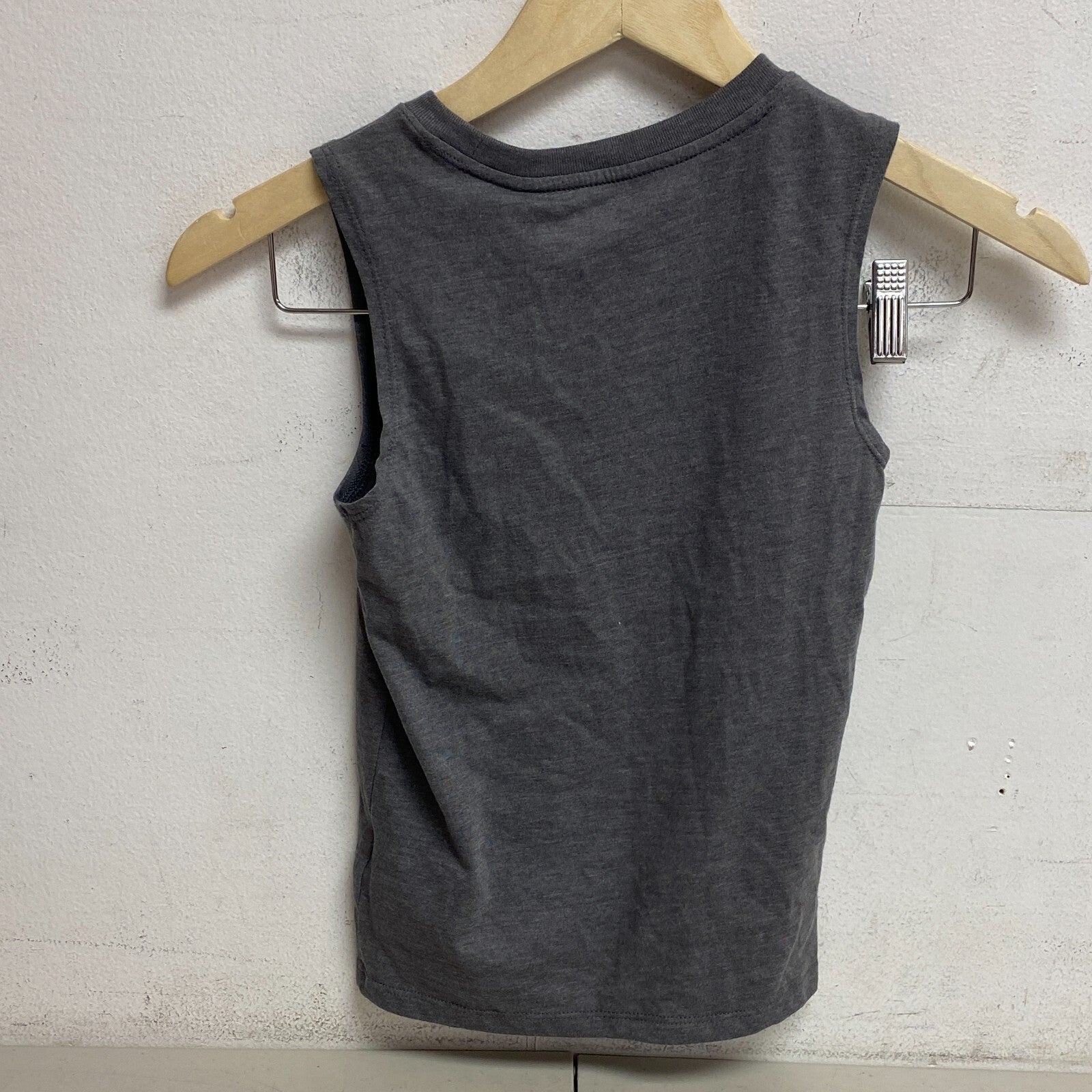 DSG Boys Training Relaxed Cotton Graphic Tank Mid Gray Basketball DAB12111H