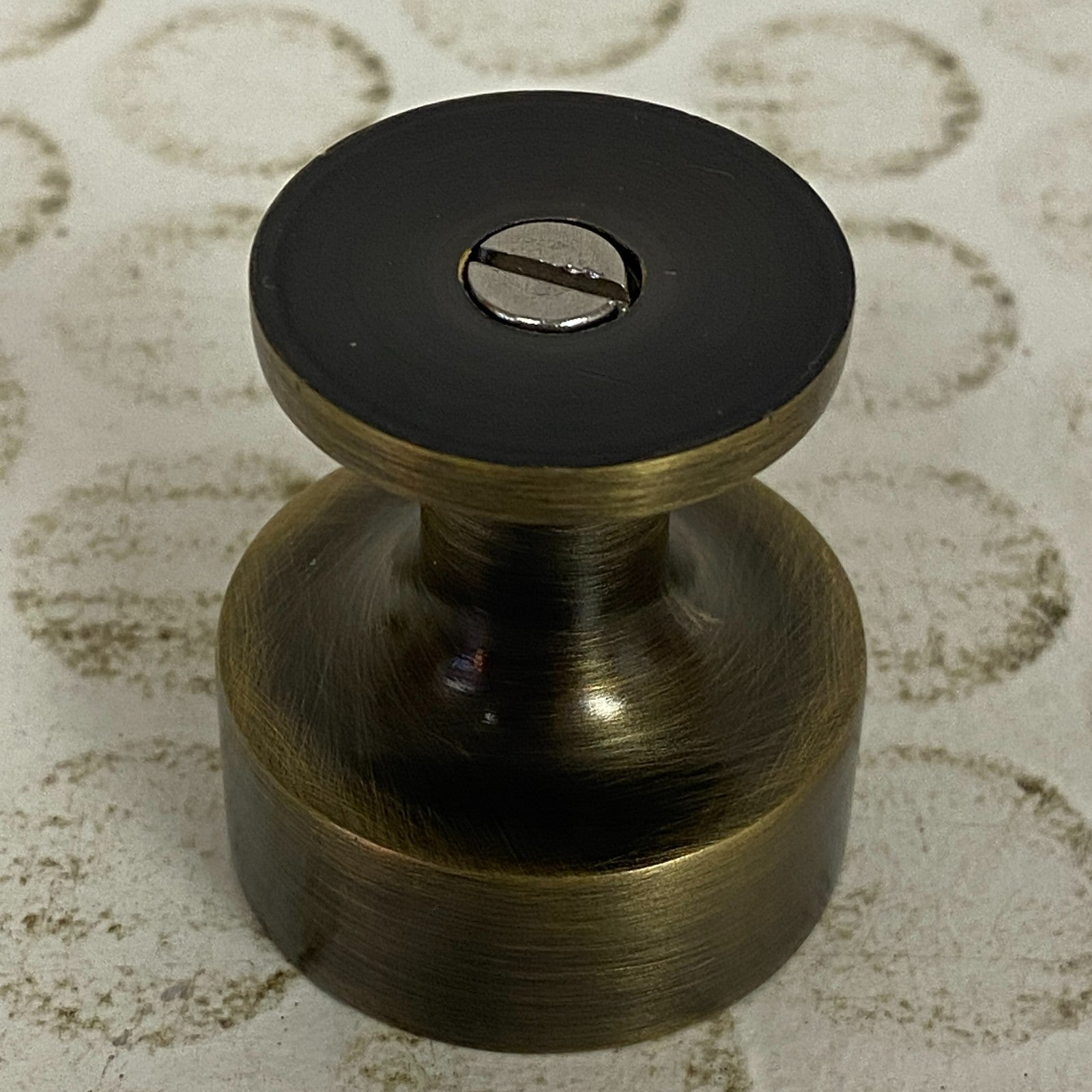 Signature Hardware 1-1/4" Colmar Brass Cabinet Knob Antique Brass SH553066ABS