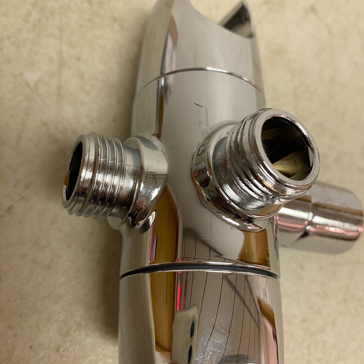 allen + roth Nevis 6-Settings Chrome 5-in Round Dual/Combo Shower Head 1.8 GPM