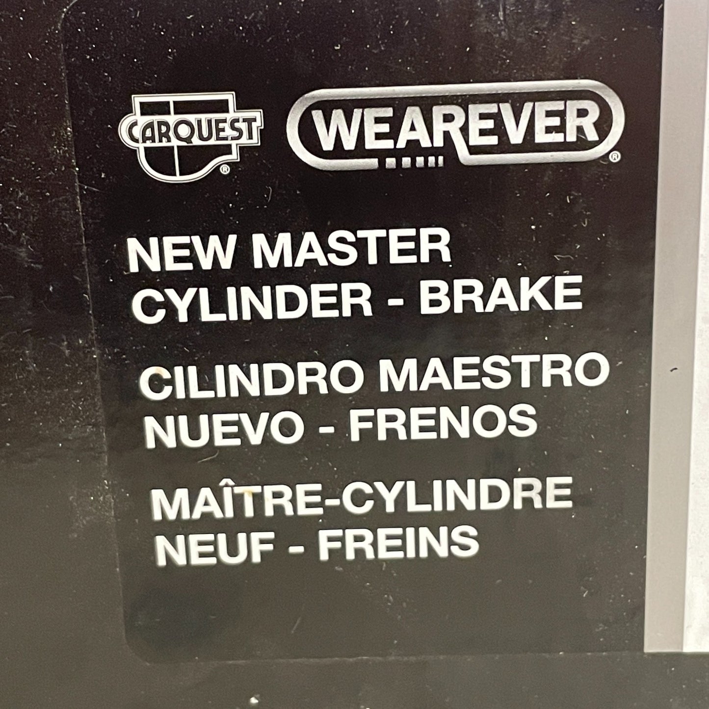 Carquest Wearever MCA630257 Brake Master Cylinder Hydraulic Part