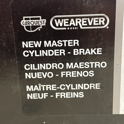 Carquest Wearever MCA630257 Brake Master Cylinder Hydraulic Part