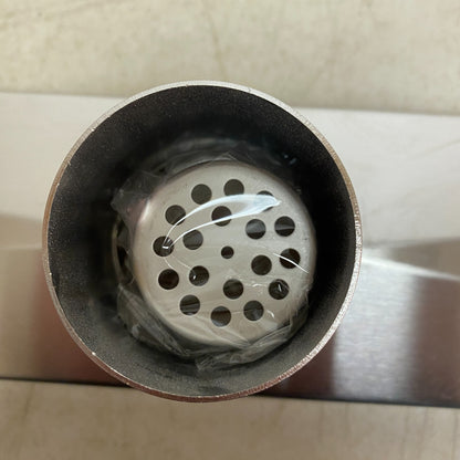 Signature Hardware 28" Cohen Linear Tile-In Shower Drain - Brushed Stainless S..