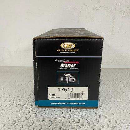 Quality-Built 17519 Remanufactured Starter Motor 12V