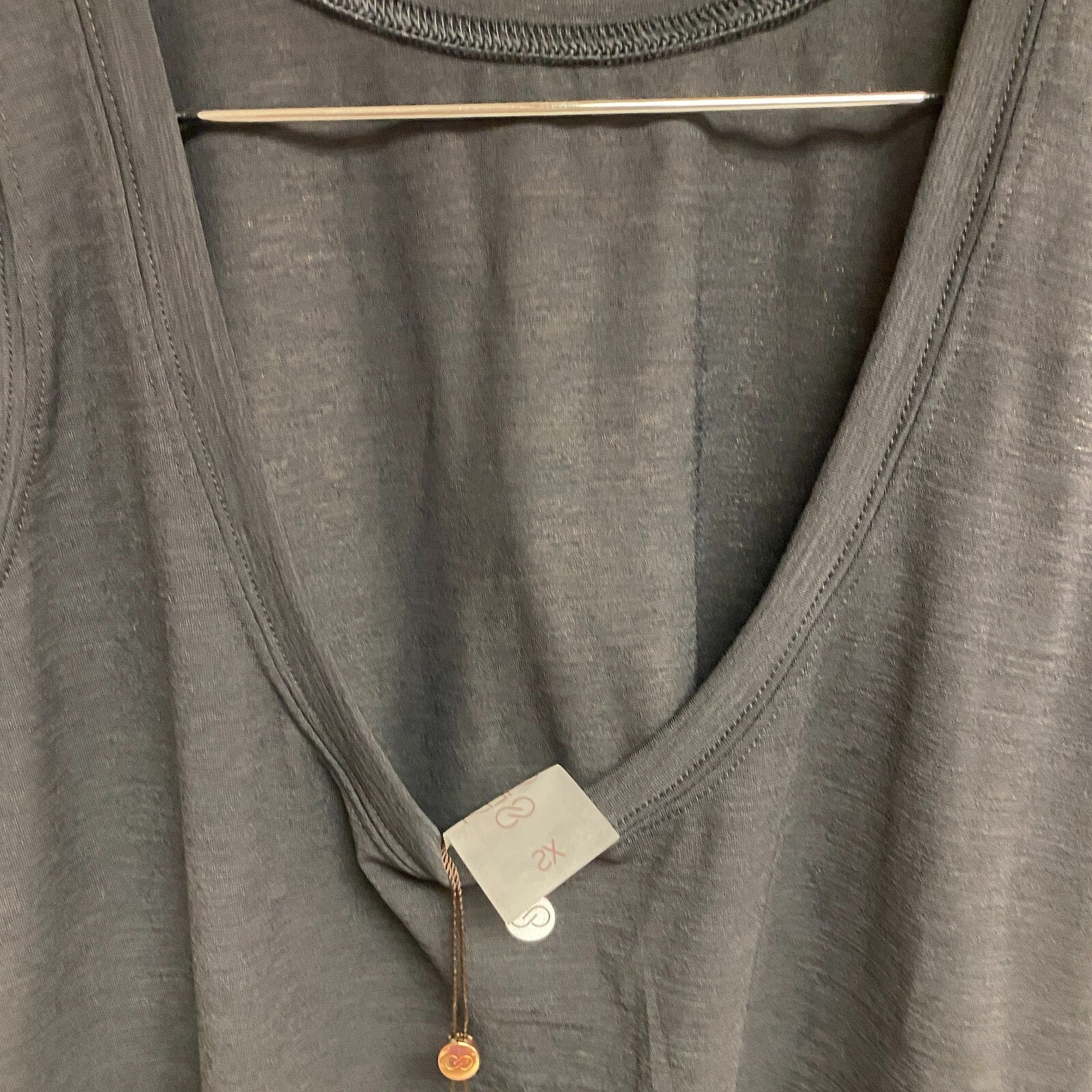 CALIA WOMEN'S Trapeze Performance Tank Pure Black Sleeveless Solid WAX11268