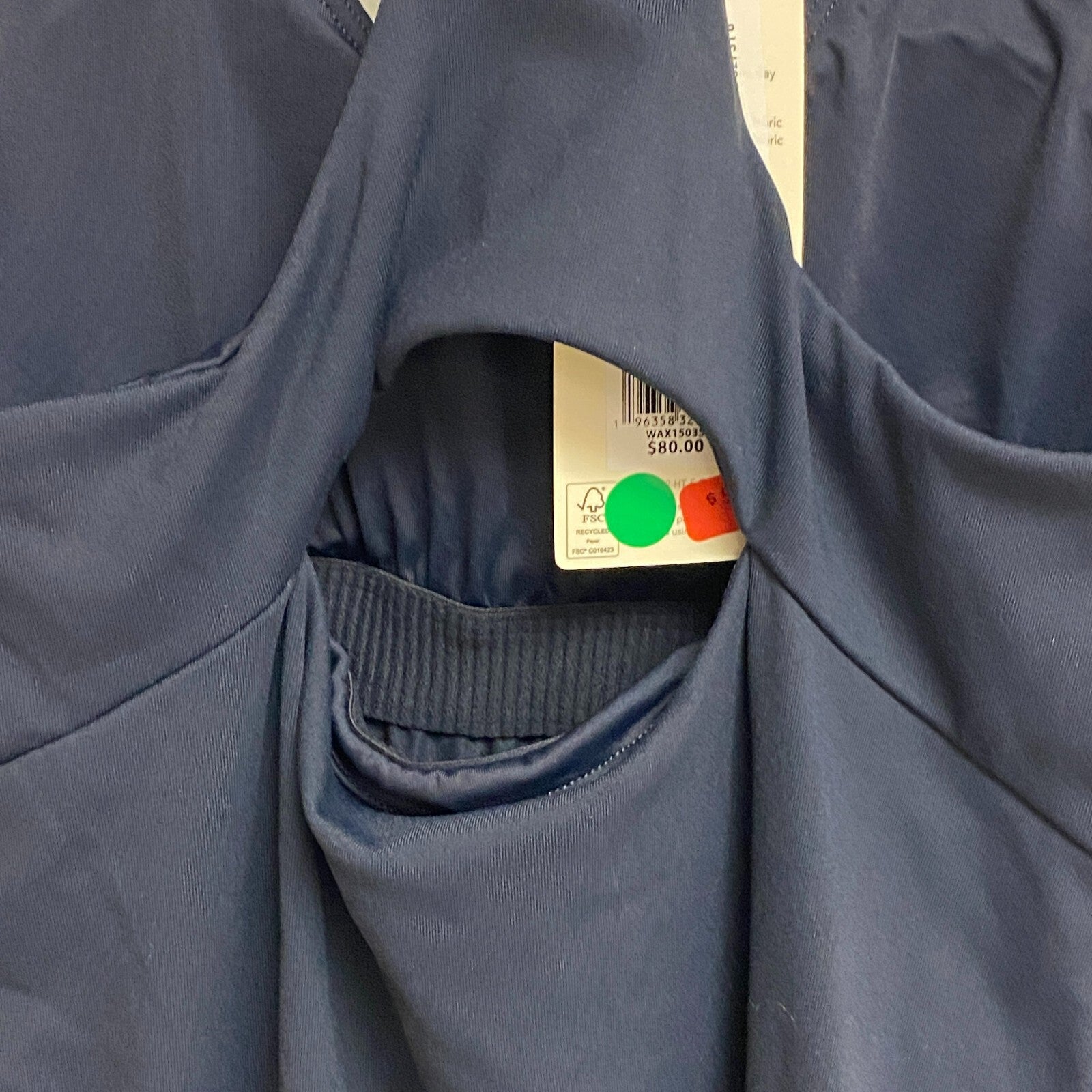 Calia Womens Energized Exercise Dress Darker Ardosia Black Solid WAX15035