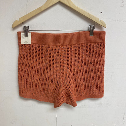 Calia Women's Sweater Knit Cover Up Mid Rise Swim Bottom Apricot Aura WSA23914