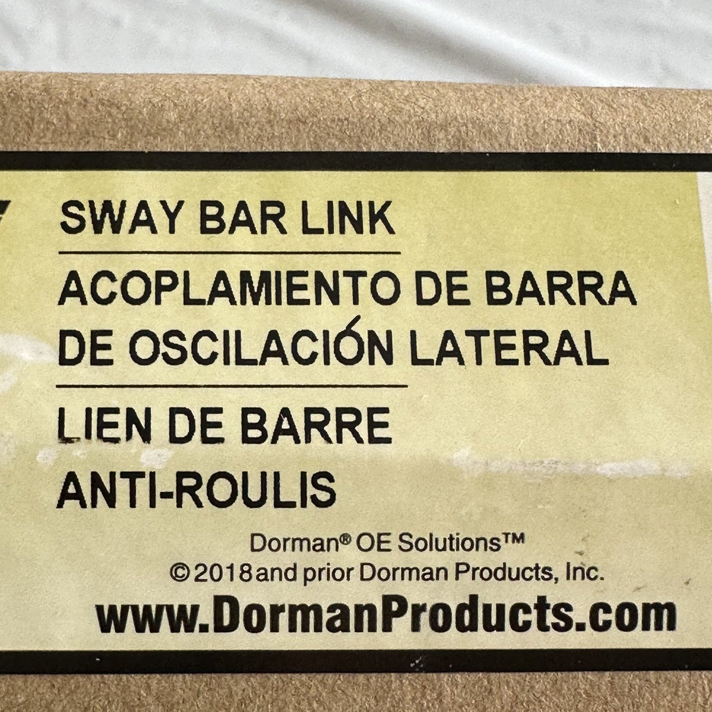 Dorman 905-302 Front Stabilizer Sway Bar Link for Ford Truck SUV Models
