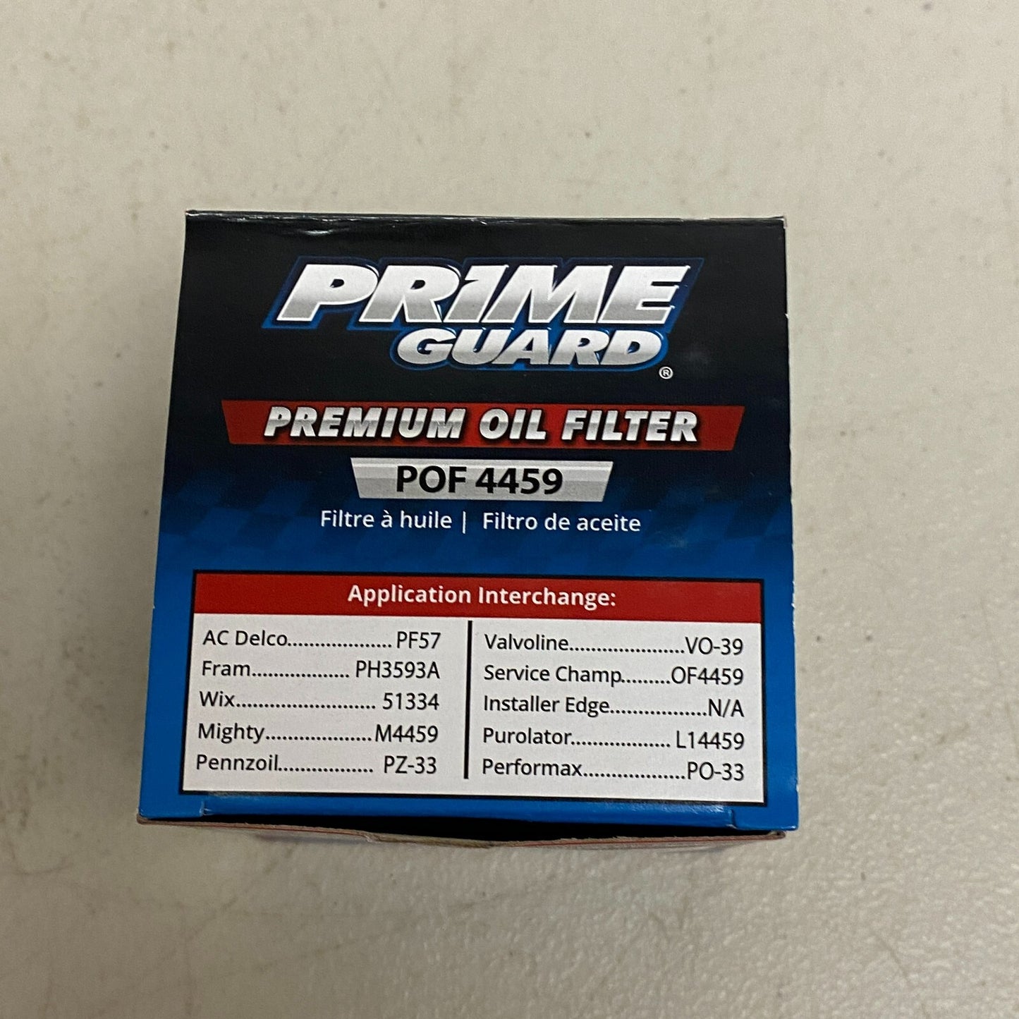 Prime Guard Premium Oil Filter POF 4459