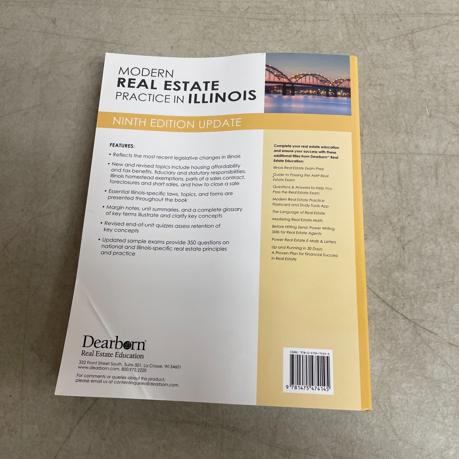 Dearborn Real Estate Education Modern Real Estate Practice Illinois Textbook