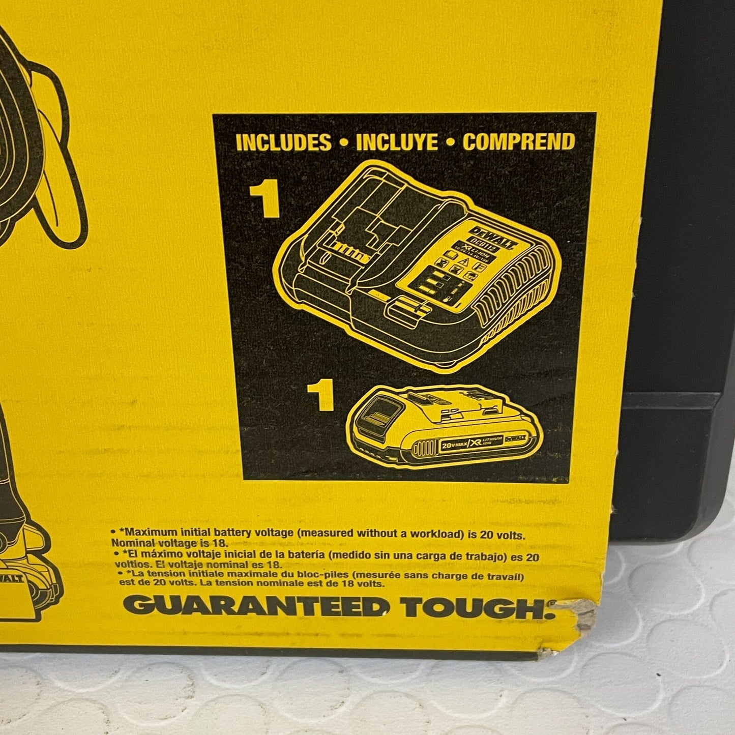 DeWALT DCE150D1 20V MAX Heavy Duty Cordless LED Cable Cutting Tool Kit