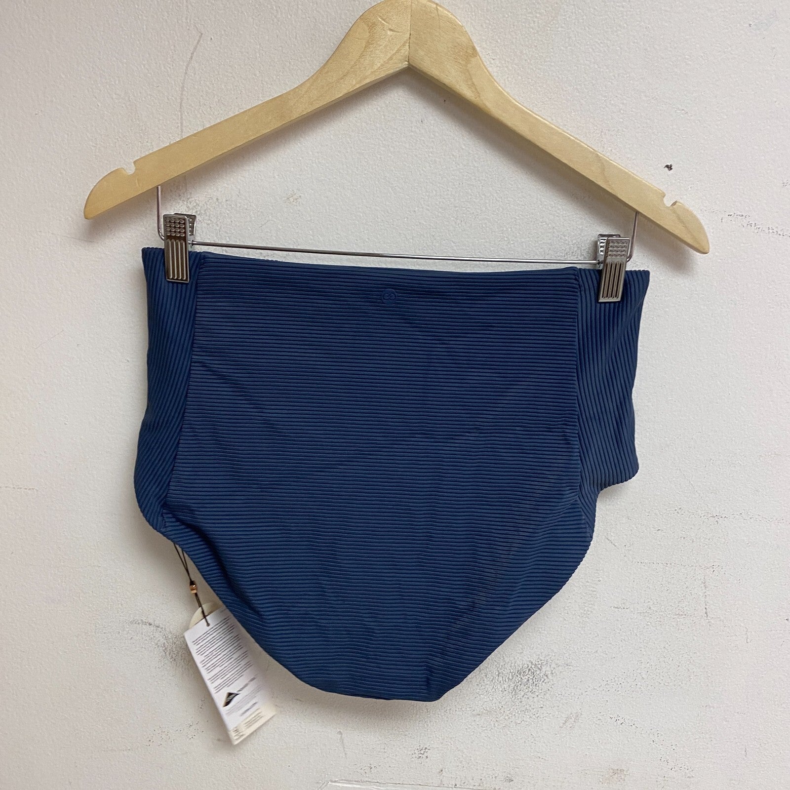 Calia Women's Bikini High Rise Bikini Rib Bottom Ardosia Slate WSA23405R New!