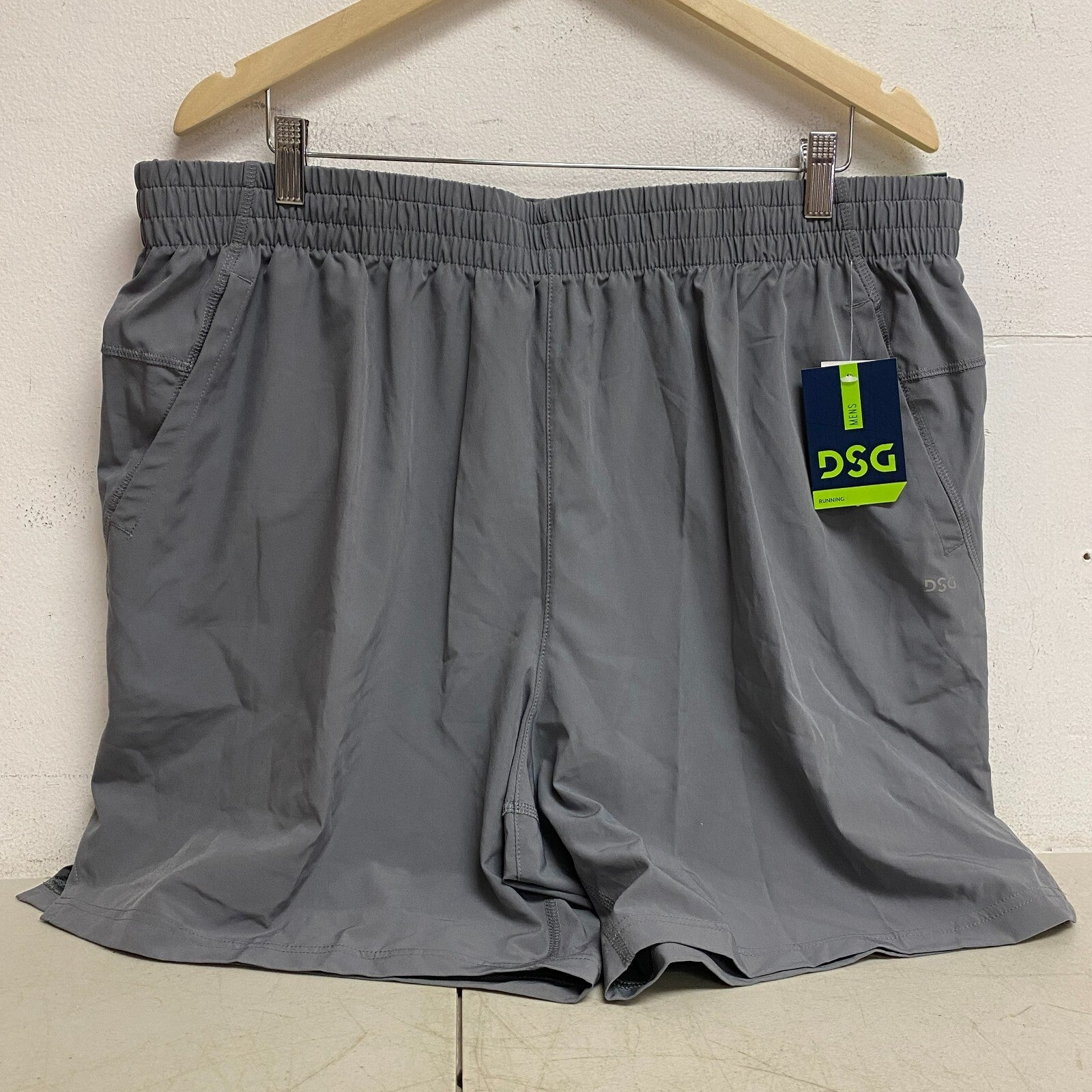 DSG Mens 7" Inseam Run Short Quiet Shade Athletic Trendy Summer DAM10207