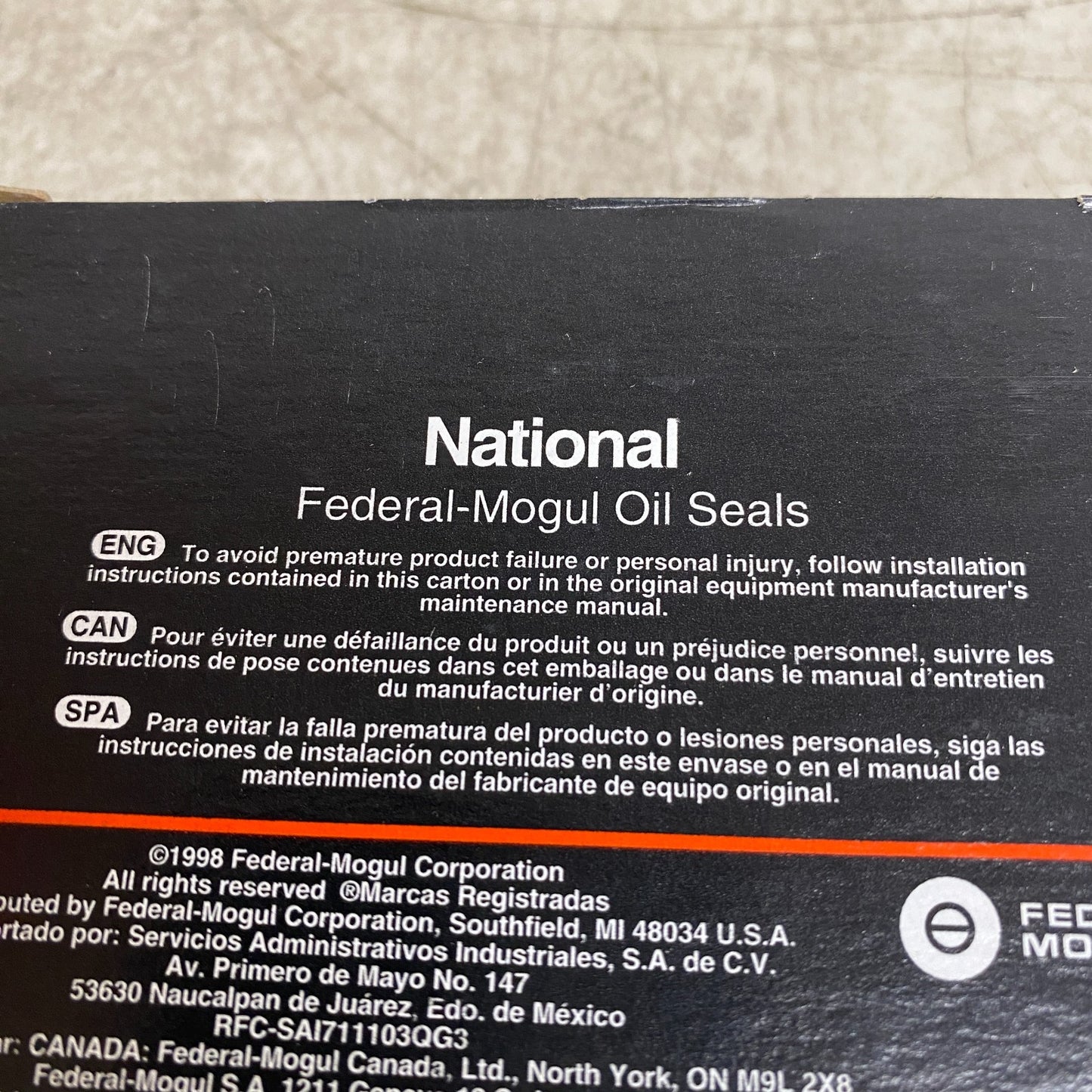 National 3896 Differential Pinion Seal Fits 1988-1997 Chevrolet Silverado 1500