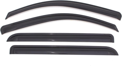 AVS 94995 Outside-Mount Window Vent Visor Set 2015–22 Colorado/Canyon Crew Cab