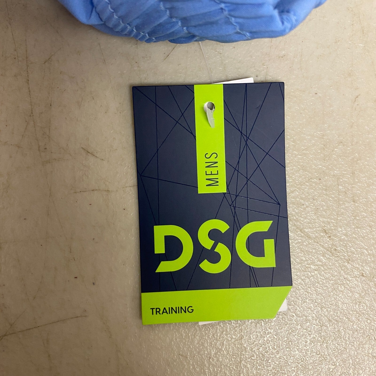 DSG Men's 6â Training Agility Shorts Athletic Fit Misty Cerulean DAM13102