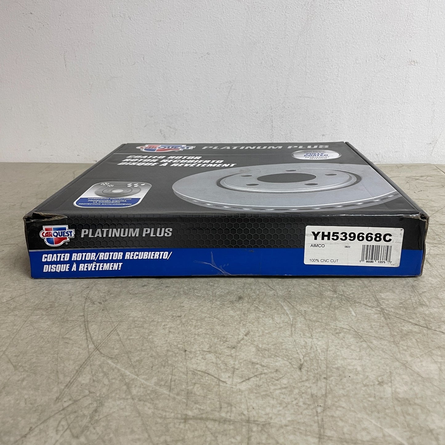 Carquest Premium YH539668C Painted Brake Rotor