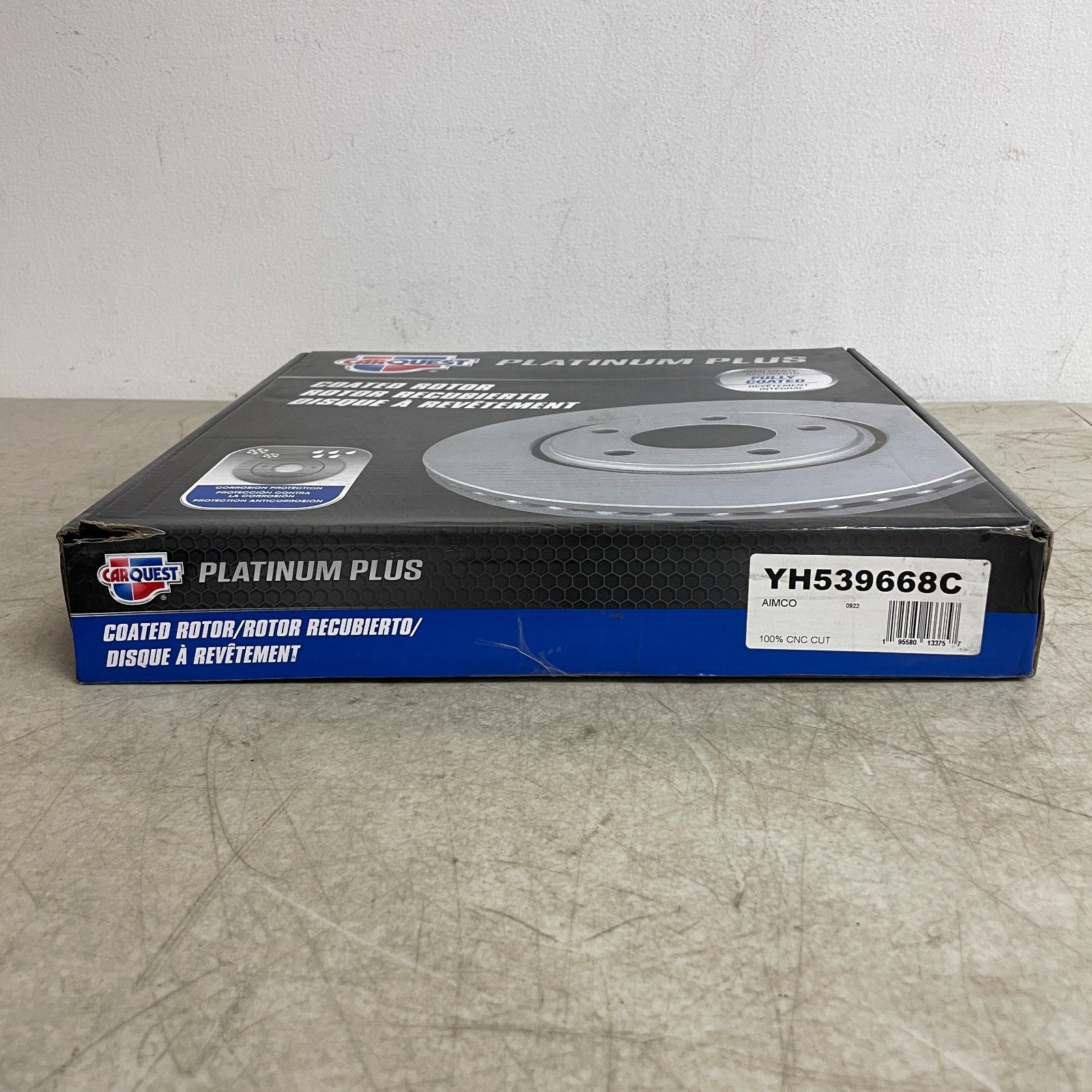 Carquest Premium YH539668C Painted Brake Rotor