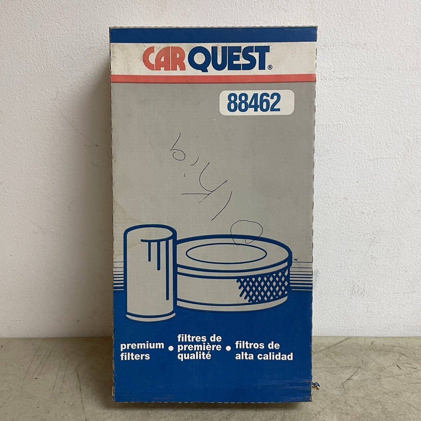 Carquest Premium 88462 Engine Air Filter OE Fit 99% Filtration Replacement