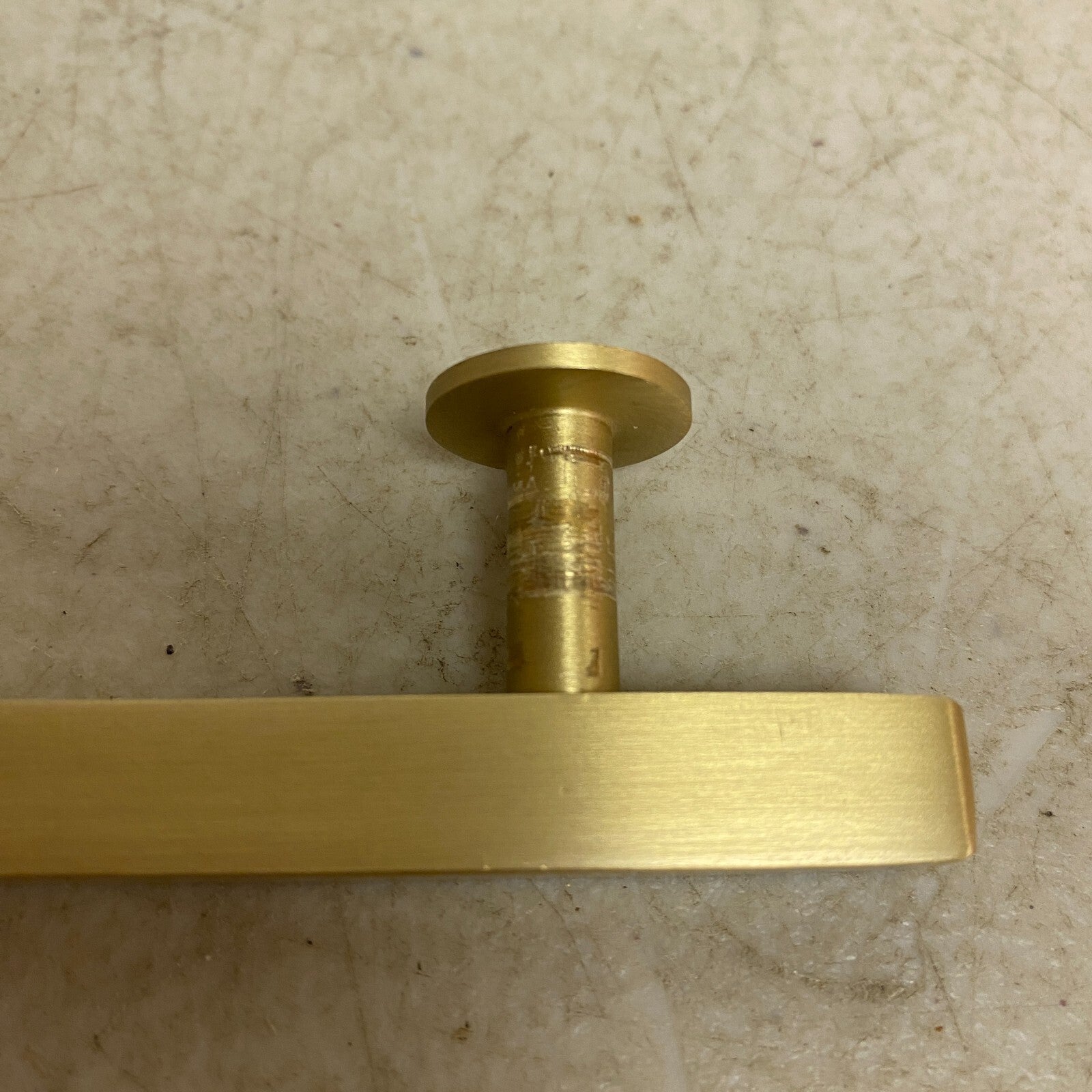 Signature Hardware 8" Diehl Adjustable Brass Cabinet Pull - Satin Brass