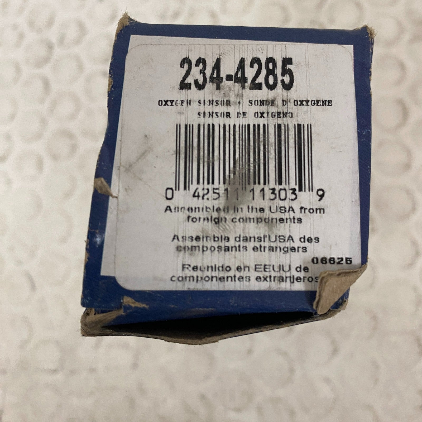 Denso 234-4285 Oxygen Sensor Stainless Steel Finish