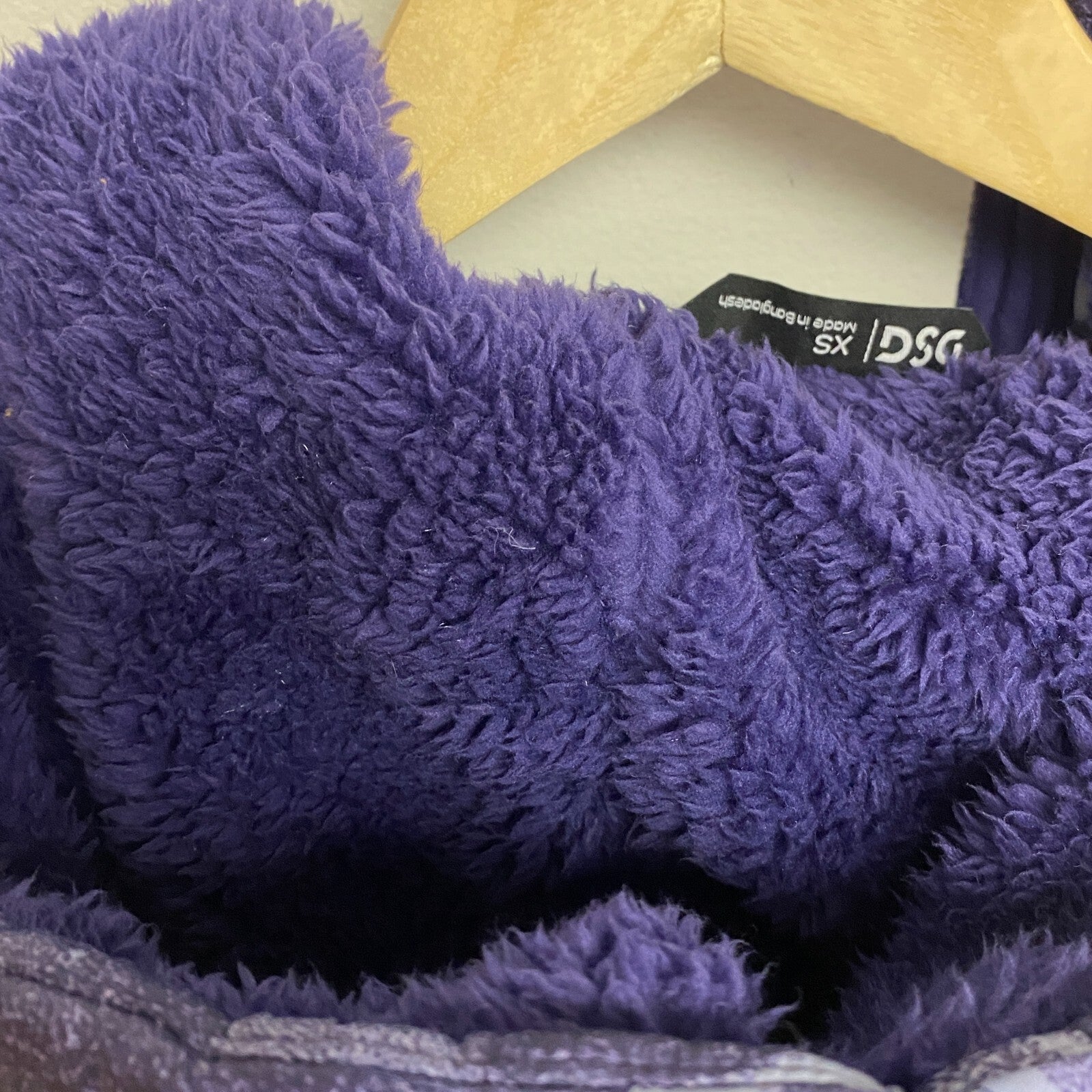 DSG Boys Insulated Puffer Jacket PRT Midnight Purple DOT Camouflage DOG23501PRTA