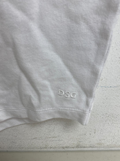 DSG Men's Heavyweight Jersey Muscle Tank Pure White BOSSM23106W BRAND NEW