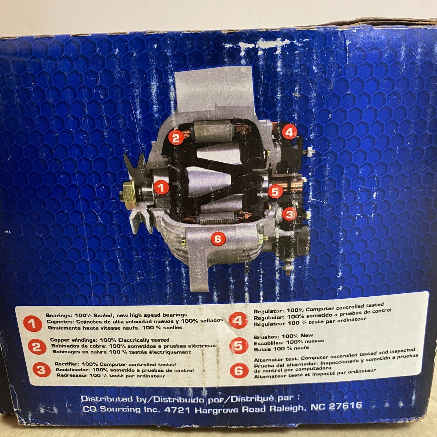 Carquest Premium 130 Amp Reman Alternator 7761‑P57A Ford Trucks & Vans