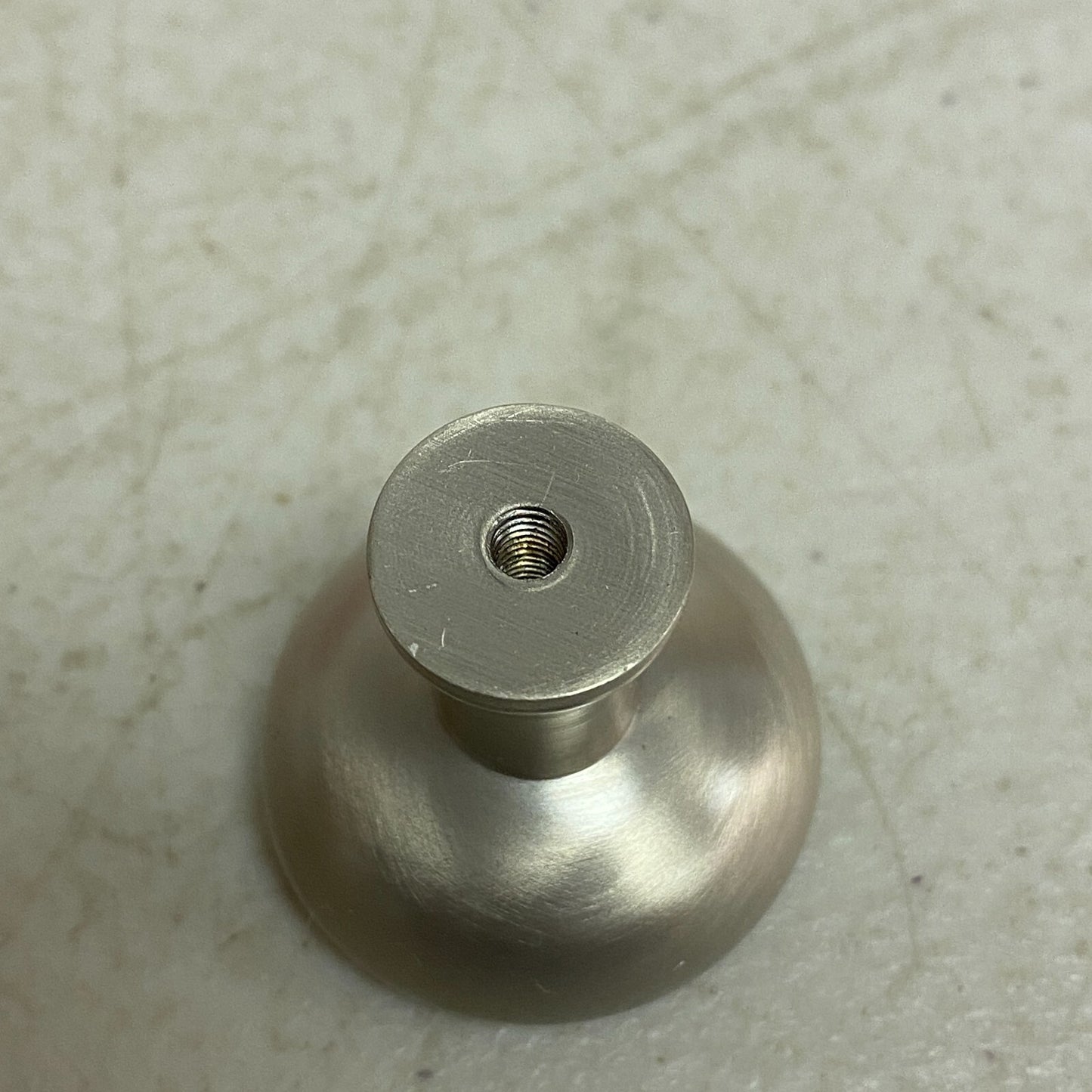 Signature Hardware 1-1/4" Strasbourg Brass Cabinet Knob - Satin Nickel