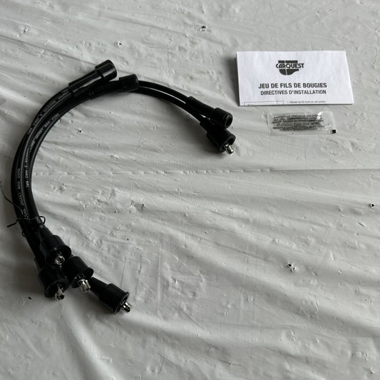 Carquest 35-4001 Spark Plug Wire Set 5 Wires Silicone Blue