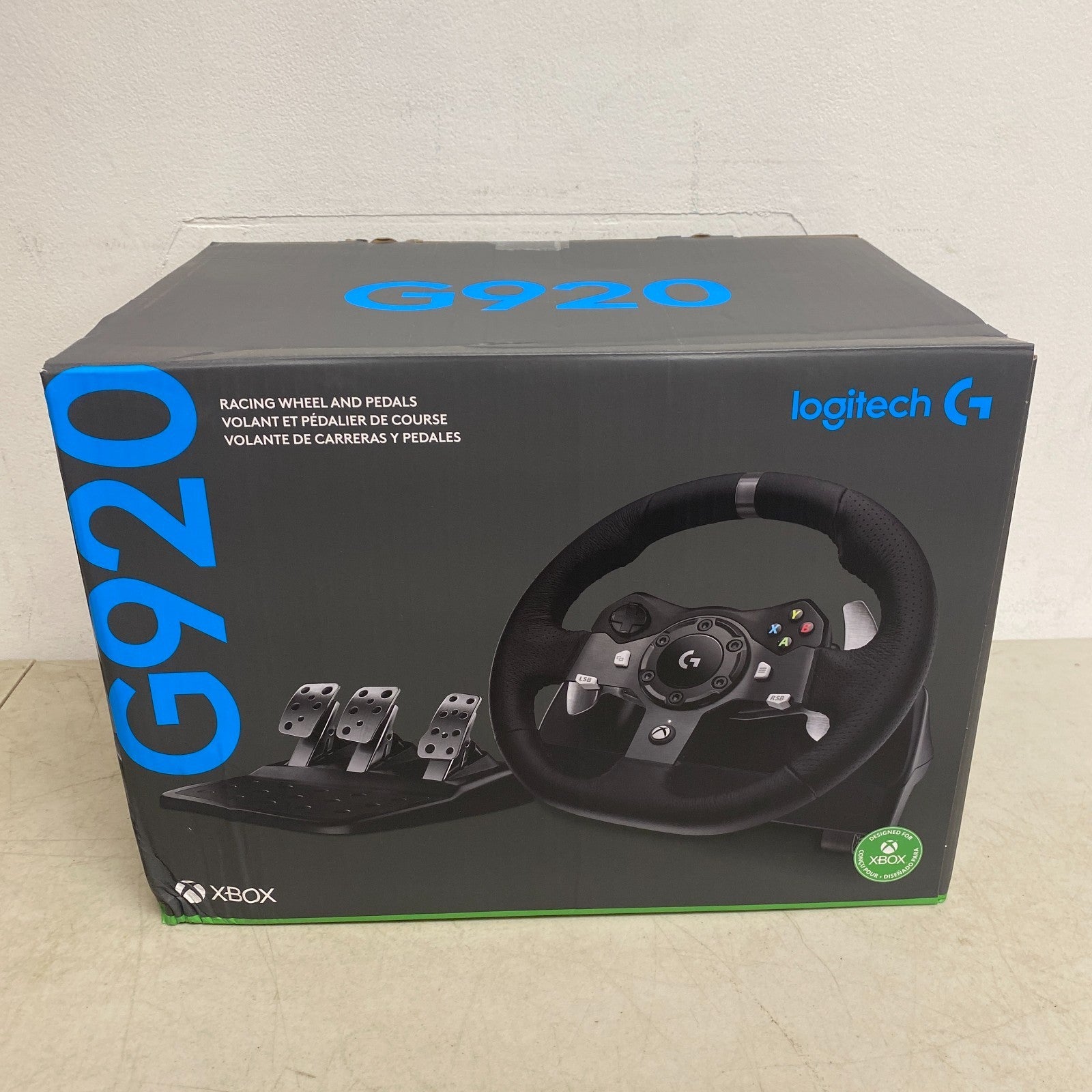 Logitech G920 Driving Force Racing Wheel & Pedals for Xbox Series X|S, Xbox