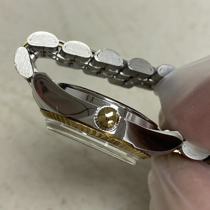 Armitron Women's Day/Date Crystal Accented Dial Metal Bracelet Watch, 75/2475TTB