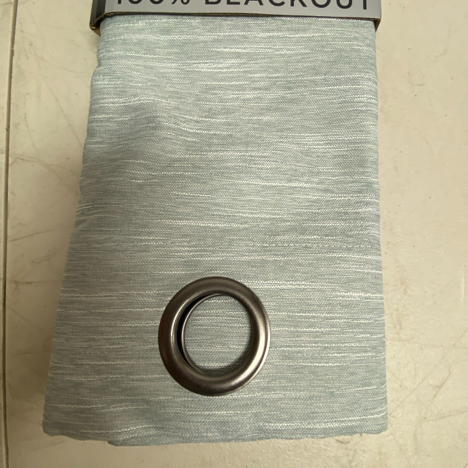 Eclipse Absolute Zero - 100% Blackout One Grommet Panel Curtains 50"x84" - Jade