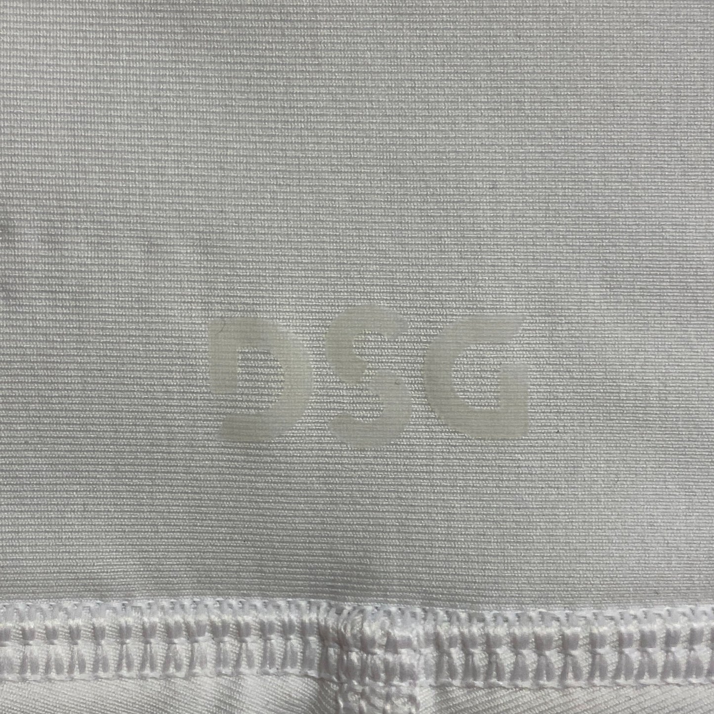 DSG Women's 5" Compression Short Pure White Solid Athletic Compressi DAW21500WP